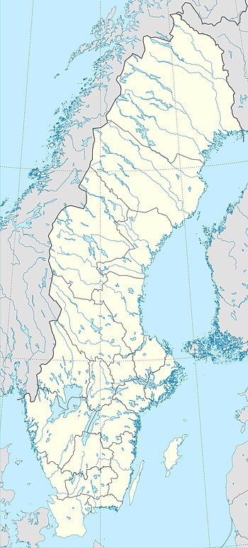 Kart over lag i Allsvenskan 2022