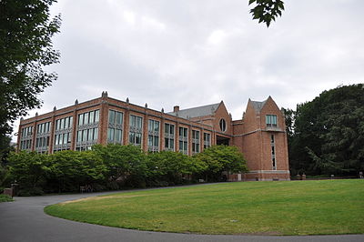 Allen Library, location of the Research Commons, University of Washington. Photo by Joe Mabel