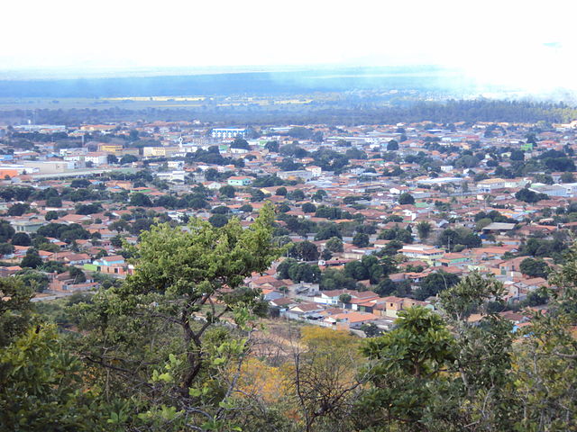 Vista de parte da cidade