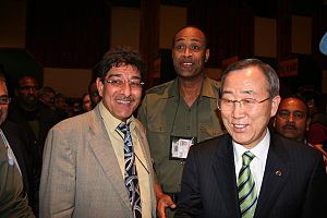 With the Secretary-General Ban Ki-moon