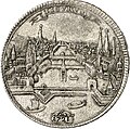 Tigurum instead of Turicum: Zürich's Neo-Latin name had been invented by scholars of the early 16th century; see Tigurini (½ thaler from 1721)