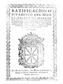 Juramento del príncipe Baltasar Carlos ante las Cortes de Navarra en 1646 e impreso al año siguiente