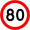 80 km/h