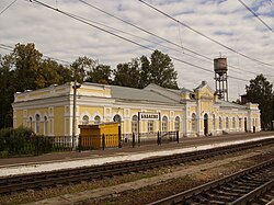 Вокзал станции Бабаево