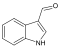 Strukturformel von 3-Formylindol