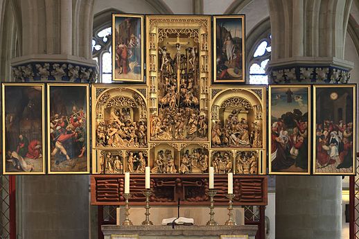 Antwerpener Flügelaltar von 1520 Gesamtansicht