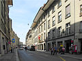 Blick durch die Amthausgasse in Richtung Bundesplatz