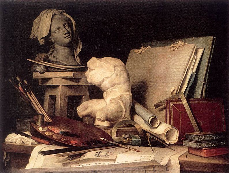 File:Anne Vallayer-Coster - Attributes of Painting, Sculpture, and Architecture - WGA24263.jpg