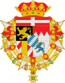 Arms of Prince Ferdinand of Baviaria (1884-1958) as Spanish Infante.svg