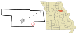 Martinsburg – Mappa