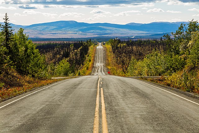 Шоссе Тейлор[англ.] в Чикене (Аляска)