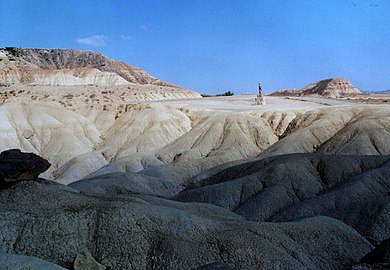 Paisagem erodida