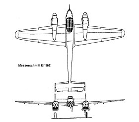 vue en plan de l’avion