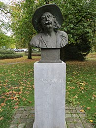 Buste Louis Van Boeckel in het stadspark van Lier