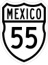 Federal Highway 55 shield