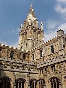 Cathedral, Christ Church, Oxford, from the cloisters. - geograph.org.uk - 187944.jpg