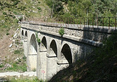 L'aqueducte del riu d'Ancela