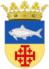 Escudo de la antigua provincia española de Ifni (África Occidental Española)