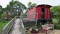 Comings Old Red Caboose