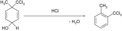 Penataan ulang benzena dienol