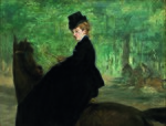 Edouard Manet - A Amazona (Marie Lefébure)