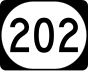 Delaware Route 202 marker