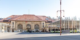 Empfangsgebäude, Place de la Gare (2018)
