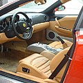 Ferrari 360 Modena interjeras