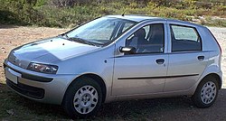 Segunda generación del FIAT Punto.