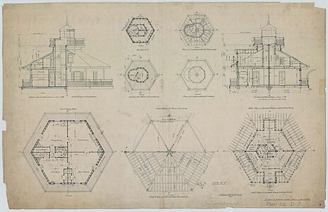 First Story Plan, Second Story and Roof Rafters Plan