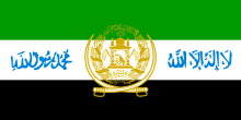 Description de l'image Flag of Afghanistan (2001-2002).svg.