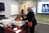 Guests at the Fordham University Wikipedia Edit-a-thon on Women of African Descent with AfroCROWD, Fordham and NYC Activism ‎