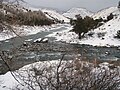 Zusammenfluss von Gardner River und Yellowstone River