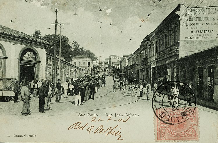 São Paulo - Rua João Alfredo, Guilherme Gaensly.