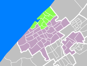 Localisation de Scheveningen