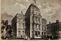 The Old City Hall was home to the Boston city council from 1865 to 1969.