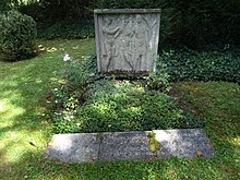 Hermann Hubacher (1885–1976) Bildhauer Plastiker. Grab, Friedhof Enzenbühl, Zürich