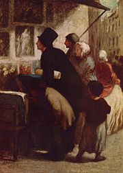 Honoré Daumier, Le marché de l'art