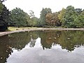 Jacobipark mit Teich in Eilbek