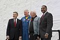 Бивши астронаути Скот, Ворден, Мекбрајд и Кабана (здесна налево), 2016. године