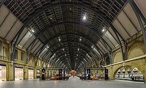 Kings Cross Railway Station Platforms 5 to 8, London, UK - Diliff