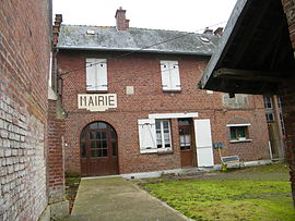 The town hall in La Chavatte