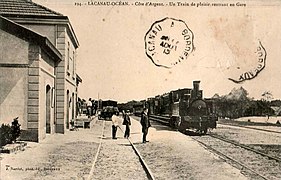 Gare de Lacanau-Océan.