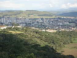 Skyline of downtown Lages