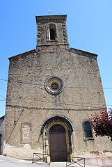 Façade de l'église Saint-Sernin.