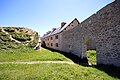 Les bâtiments du fort de l'Olive.