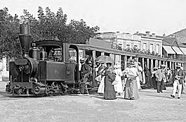 Steam locomotive of the Tramway Royan