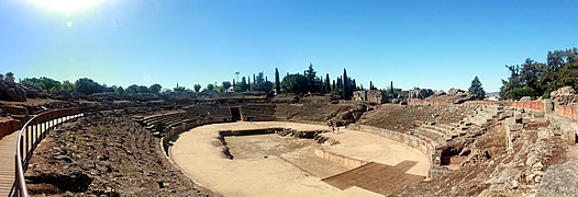 Panorámica del anfiteatro.