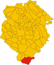 Cavaglià – Mappa