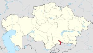 Lage in Kasachstan